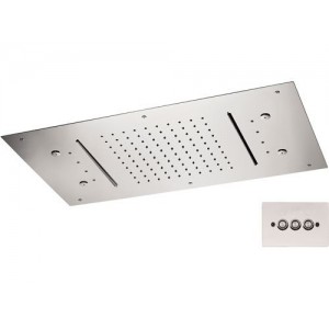 Soffione a soffitto 357 RR7040N2C CROMOTERAPIA